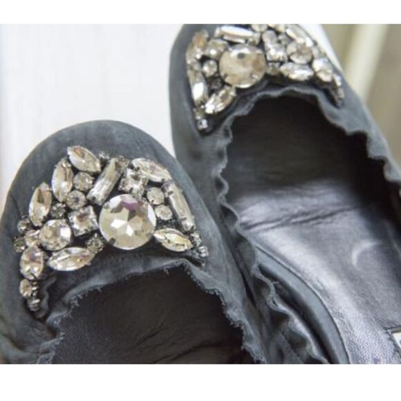 Vera‎ Wang Flat Sz 6.5 - Picture 2 of 6